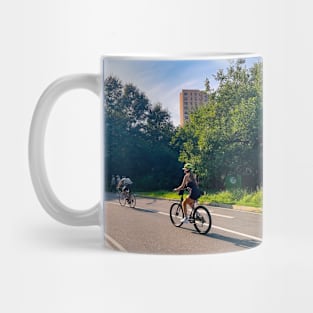 Central Park Summer Biking New York City Mug